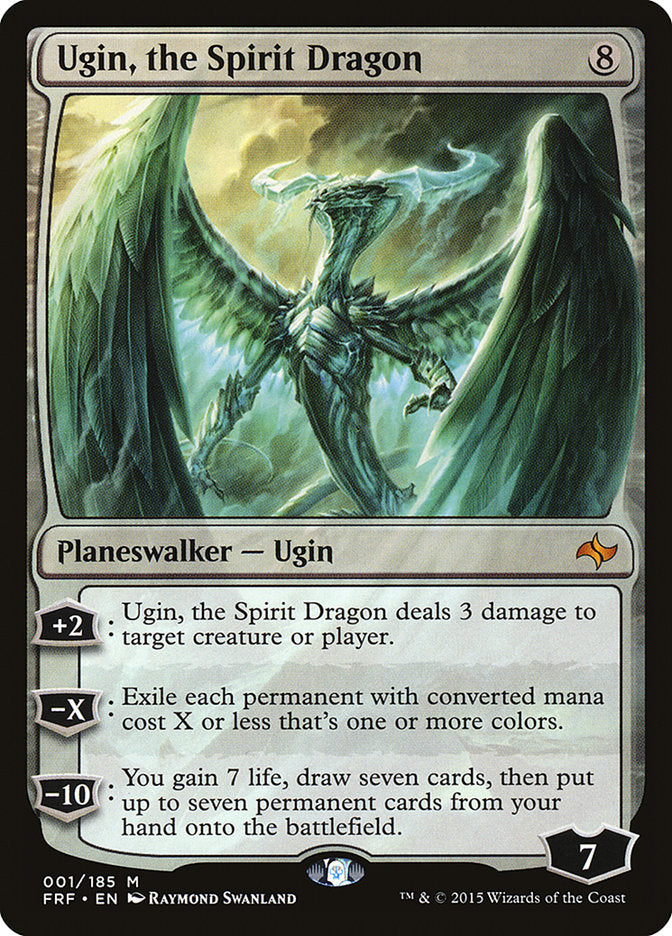 Ugin, the Spirit Dragon [Fate Reforged] | Nerdhalla Games