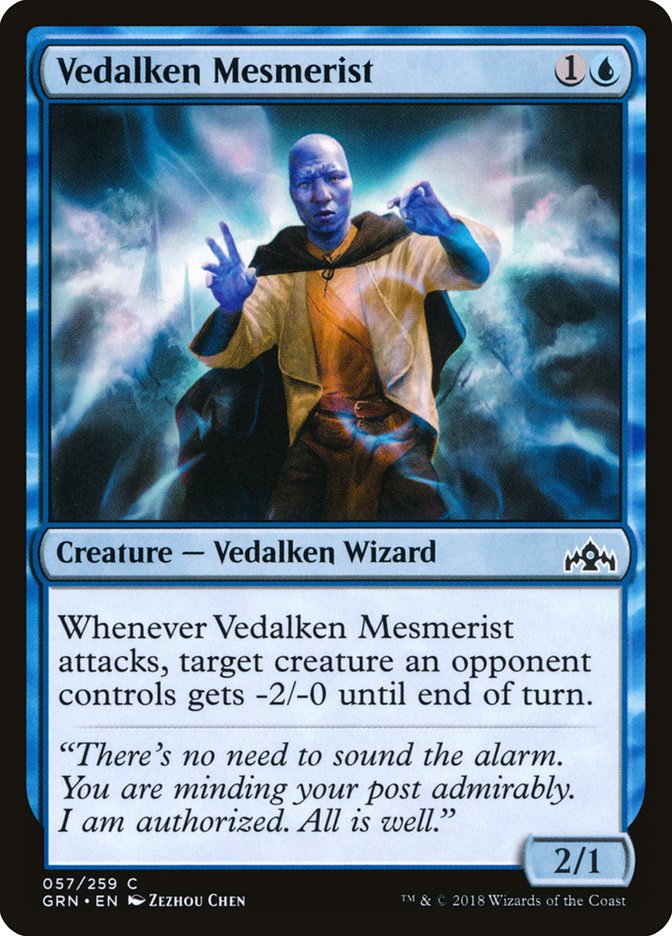 Vedalken Mesmerist [Guilds of Ravnica] | Nerdhalla Games