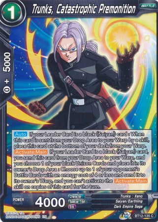 Trunks, Catastrophic Premonition [BT12-135] | Nerdhalla Games