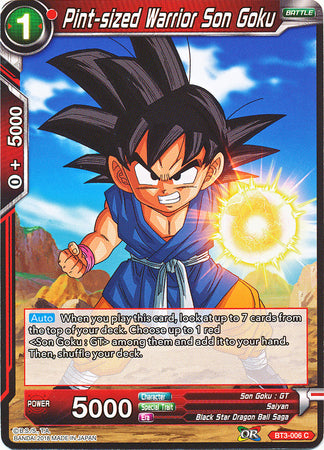 Pint-sized Warrior Son Goku [BT3-006] | Nerdhalla Games