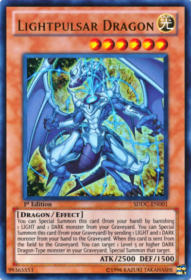 Lightpulsar Dragon [SDDC-EN001] Ultra Rare | Nerdhalla Games