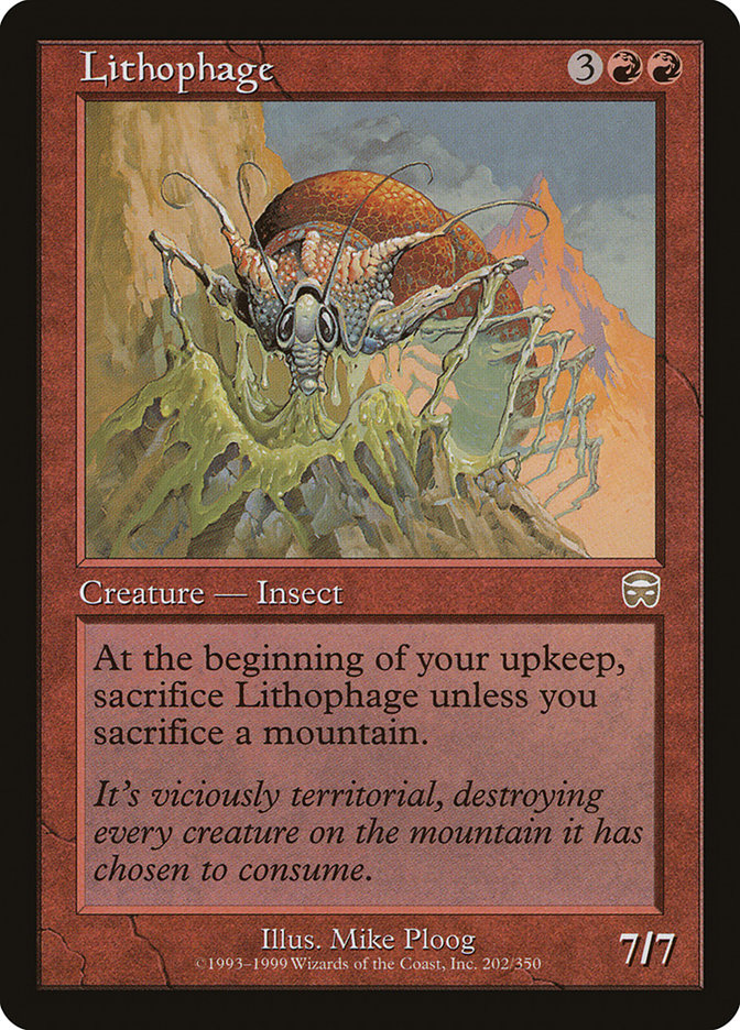 Lithophage [Mercadian Masques] | Nerdhalla Games