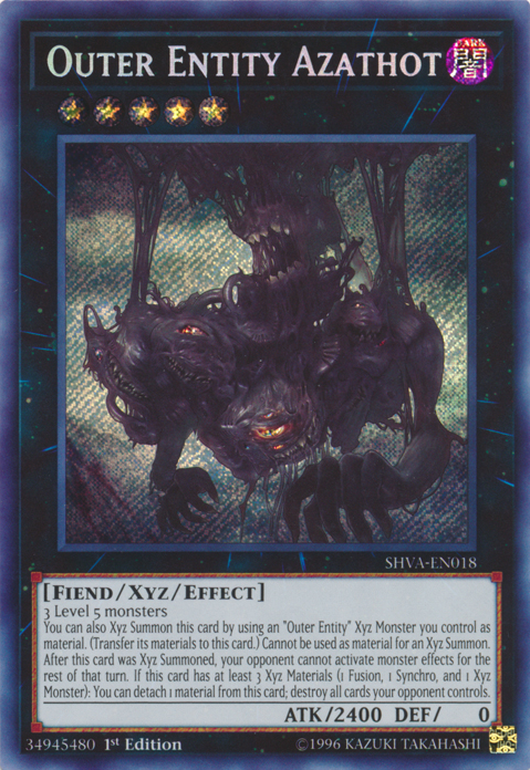 Outer Entity Azathot [SHVA-EN018] Secret Rare | Nerdhalla Games