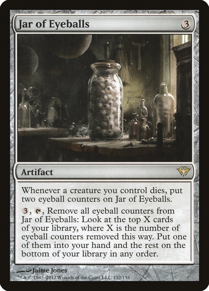 Jar of Eyeballs [Dark Ascension] | Nerdhalla Games