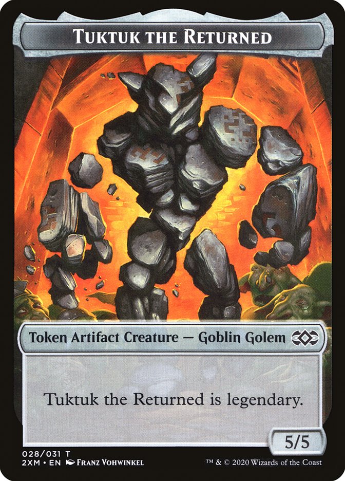 Tuktuk the Returned Token [Double Masters] | Nerdhalla Games