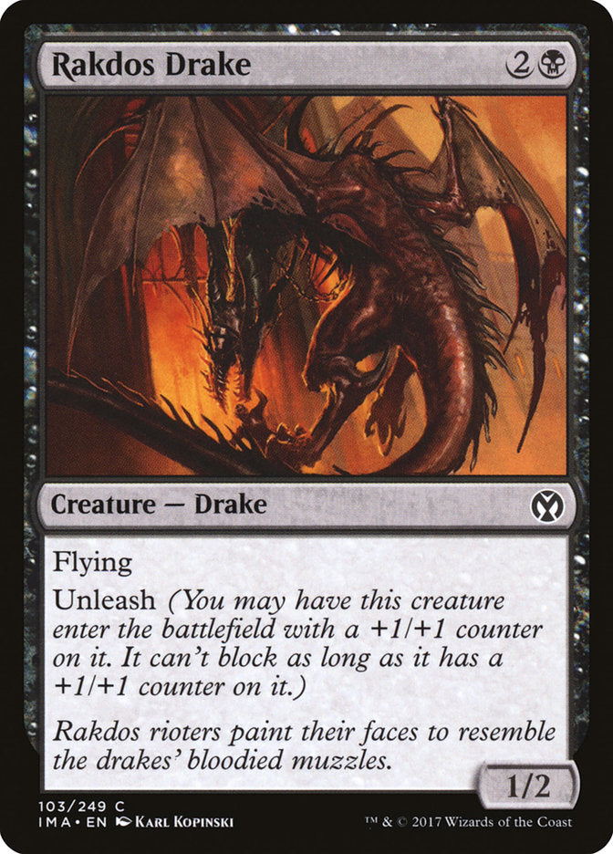 Rakdos Drake [Iconic Masters] | Nerdhalla Games