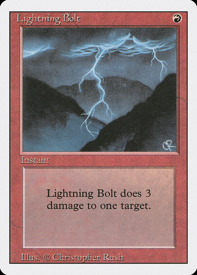 Lightning Bolt [Revised Edition] | Nerdhalla Games