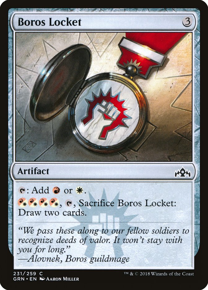 Boros Locket [Guilds of Ravnica] | Nerdhalla Games