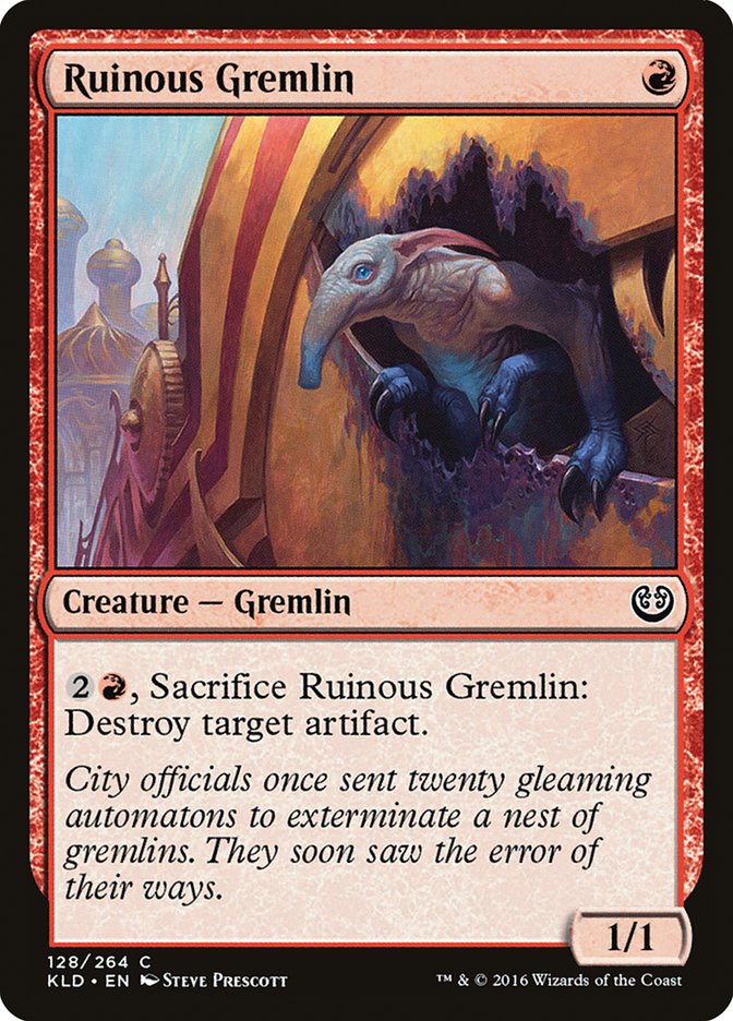 Ruinous Gremlin [Kaladesh] | Nerdhalla Games