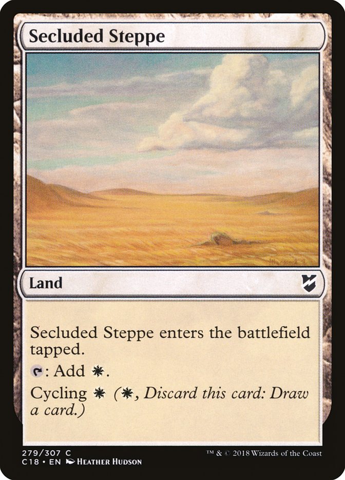 Secluded Steppe [Commander 2018] | Nerdhalla Games