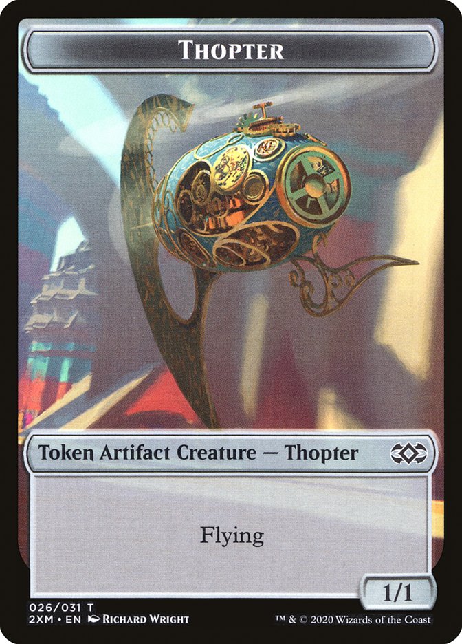 Thopter (026/031) [Double Masters Tokens] | Nerdhalla Games