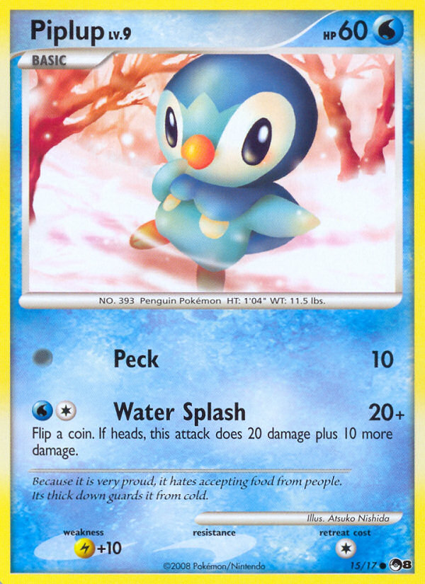 Piplup (15/17) [POP Series 8] | Nerdhalla Games