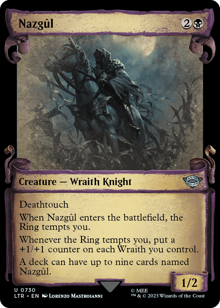 Nazgul (0730) [The Lord of the Rings: Tales of Middle-Earth Showcase Scrolls] | Nerdhalla Games