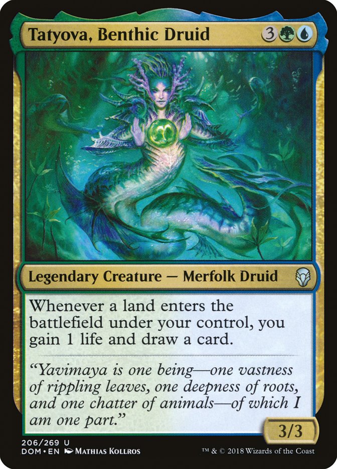 Tatyova, Benthic Druid [Dominaria] | Nerdhalla Games