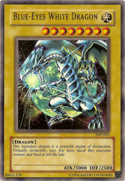 Blue-Eyes White Dragon [JMP-001] Ultra Rare | Nerdhalla Games