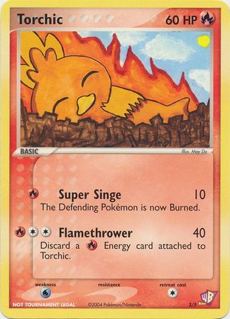 Torchic (3/5) [Kids WB Promos] | Nerdhalla Games