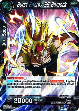 Burst Energy SS Bardock [BT4-100] | Nerdhalla Games