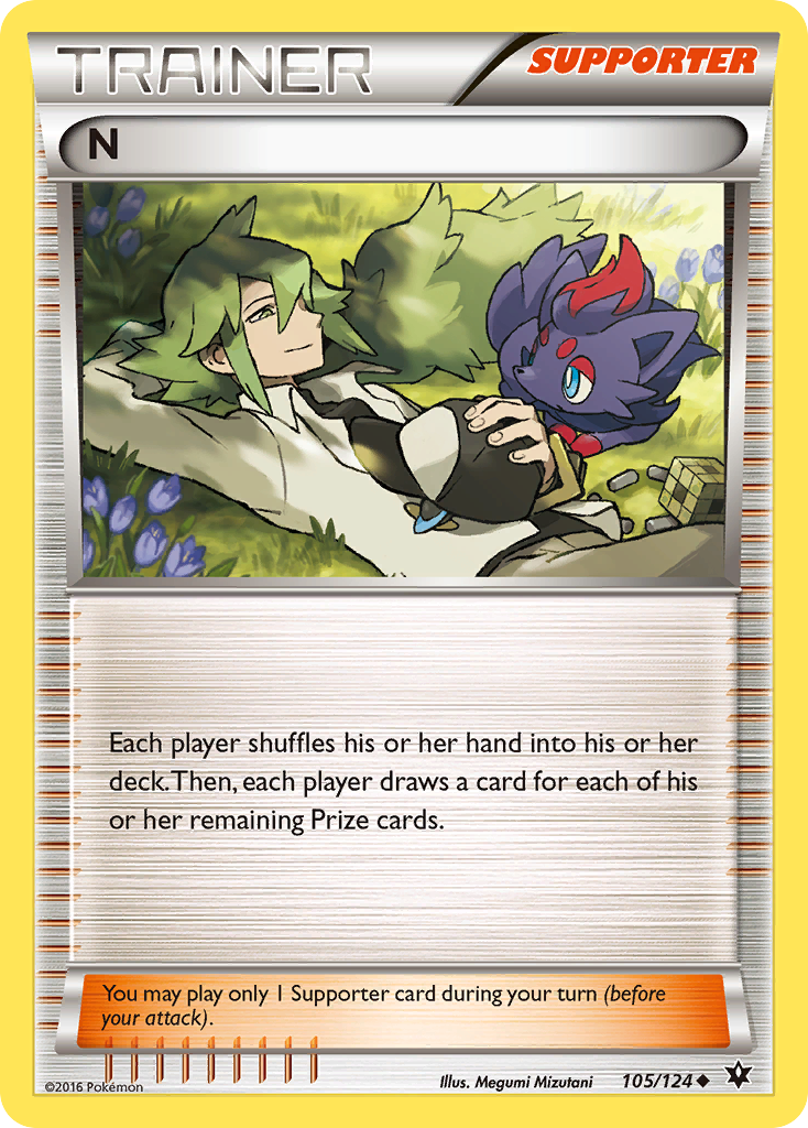 N (105/124) [XY: Fates Collide] | Nerdhalla Games