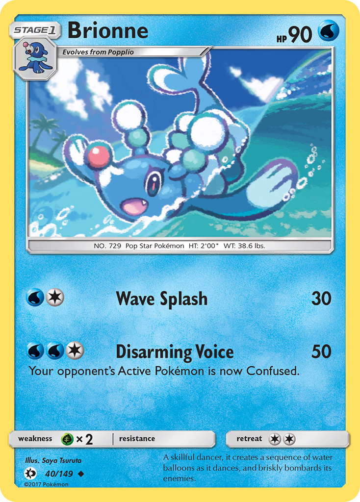 Brionne (40/149) [Sun & Moon: Base Set] | Nerdhalla Games