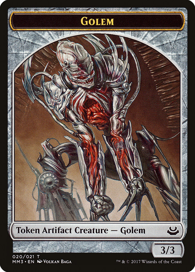 Golem [Modern Masters 2017 Tokens] | Nerdhalla Games