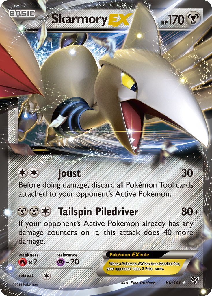 Skarmory EX (80/146) [XY: Base Set] | Nerdhalla Games