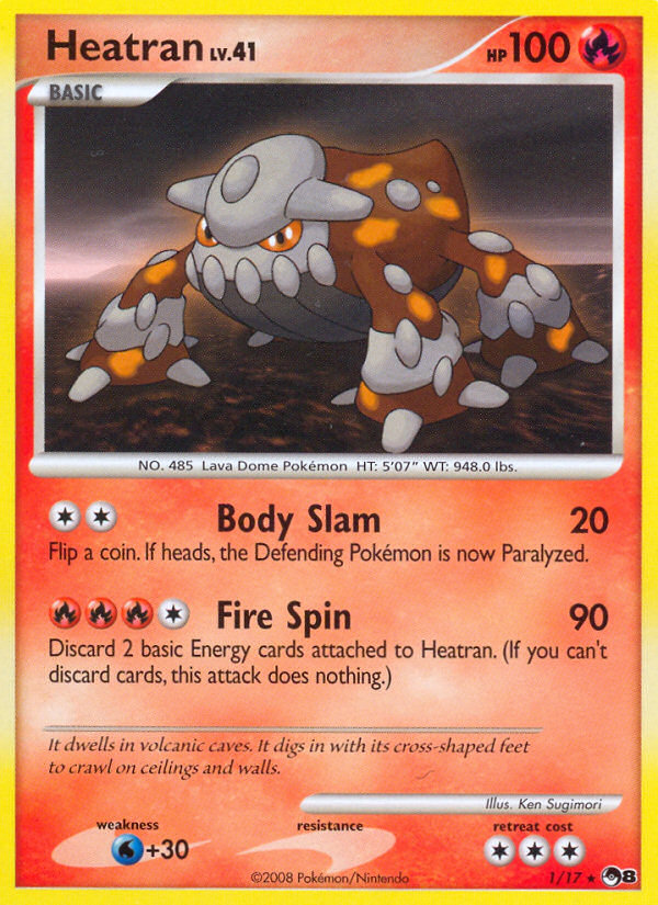 Heatran (1/17) [POP Series 8] | Nerdhalla Games