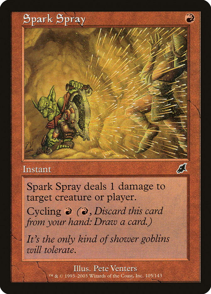 Spark Spray [Scourge] | Nerdhalla Games