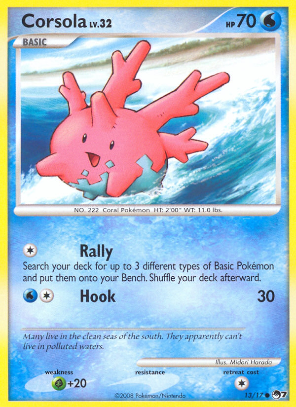 Corsola (13/17) [POP Series 7] | Nerdhalla Games