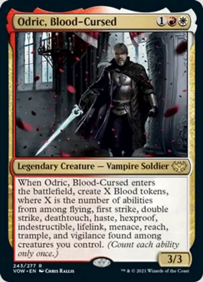 Odric, Blood-Cursed [Innistrad: Crimson Vow] | Nerdhalla Games