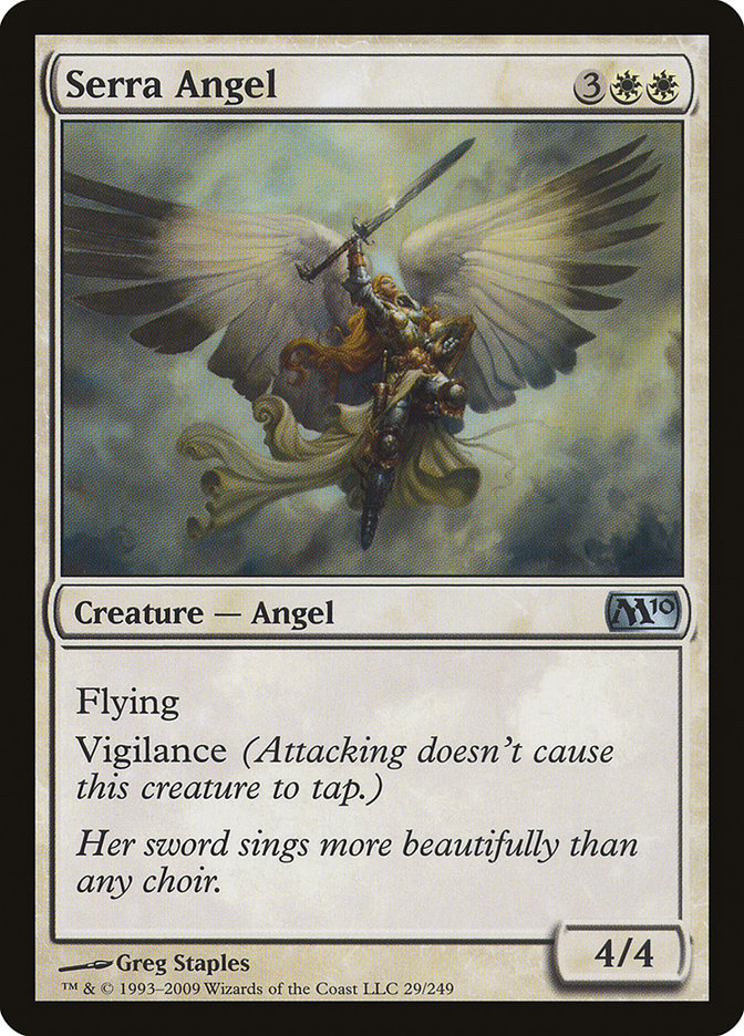 Serra Angel [Magic 2010] | Nerdhalla Games