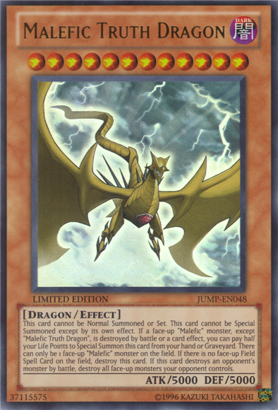 Malefic Truth Dragon [JUMP-EN048] Ultra Rare | Nerdhalla Games