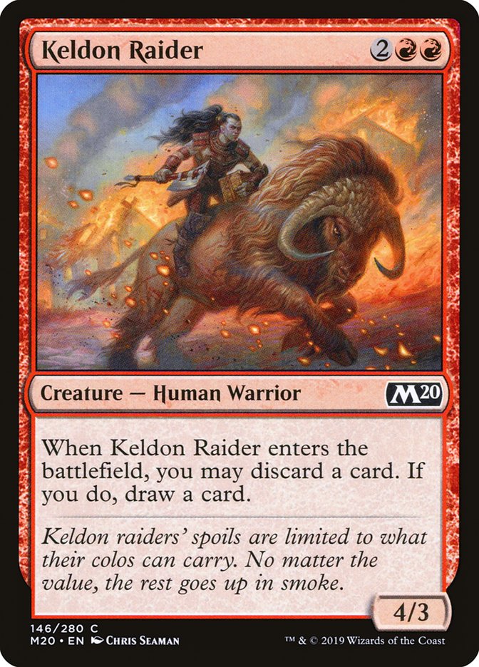 Keldon Raider [Core Set 2020] | Nerdhalla Games