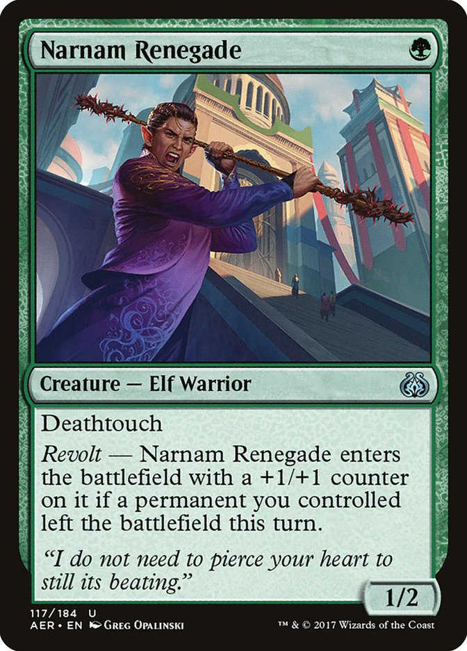 Narnam Renegade [Aether Revolt] | Nerdhalla Games