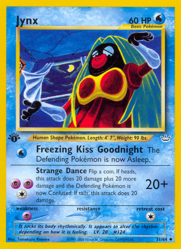 Jynx (31/64) [Neo Revelation 1st Edition] | Nerdhalla Games