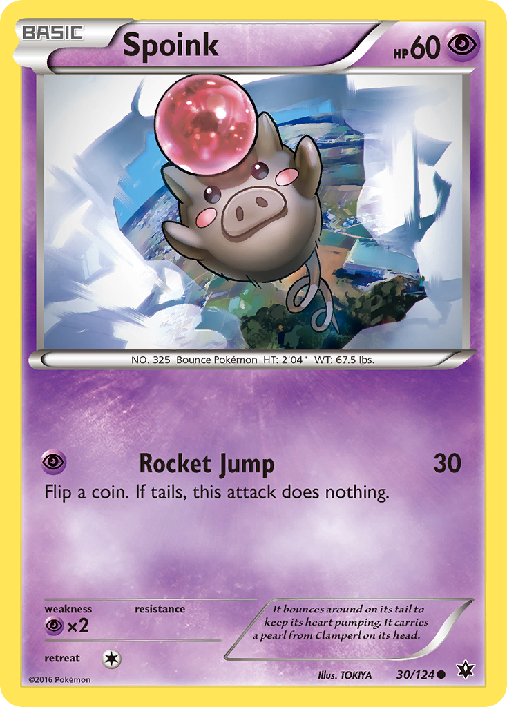 Spoink (30/124) [XY: Fates Collide] | Nerdhalla Games