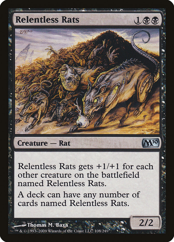 Relentless Rats [Magic 2010] | Nerdhalla Games