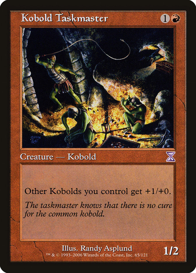 Kobold Taskmaster [Time Spiral Timeshifted] | Nerdhalla Games