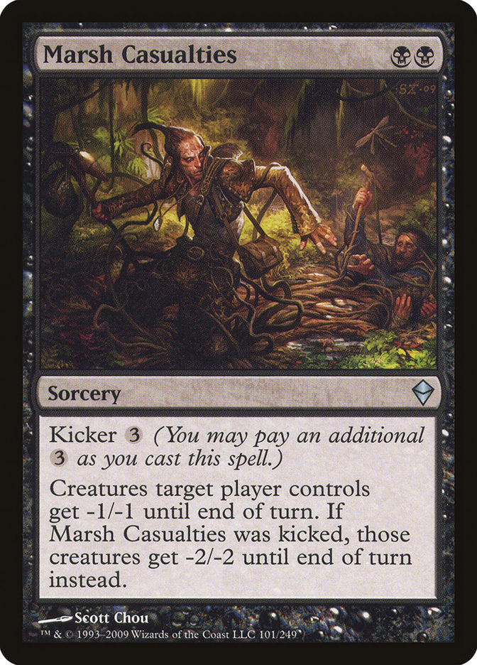 Marsh Casualties [Zendikar] | Nerdhalla Games