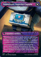 Soundwave, Sonic Spy // Soundwave, Superior Captain (Shattered Glass) [Universes Beyond: Transformers] | Nerdhalla Games