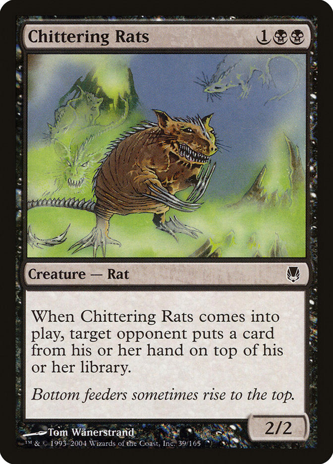 Chittering Rats [Darksteel] | Nerdhalla Games