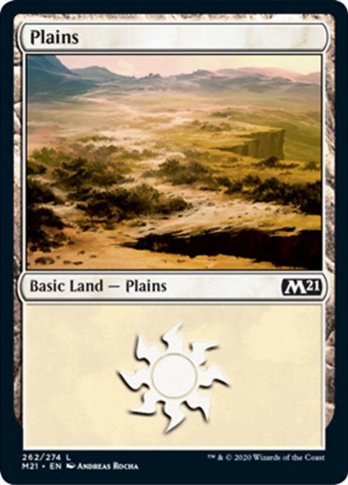 Plains (262) [Core Set 2021] | Nerdhalla Games