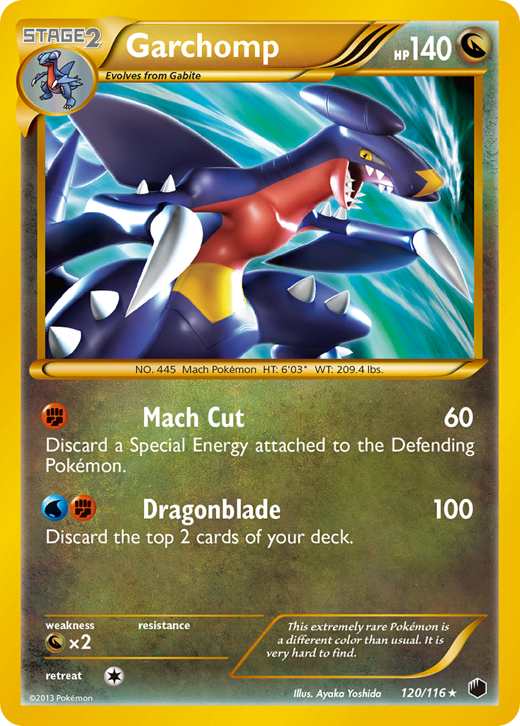 Garchomp (120/116) [Black & White: Plasma Freeze] | Nerdhalla Games