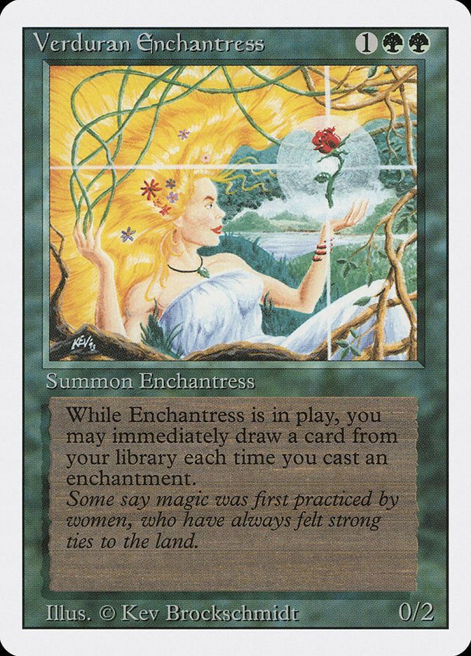 Verduran Enchantress [Revised Edition] | Nerdhalla Games