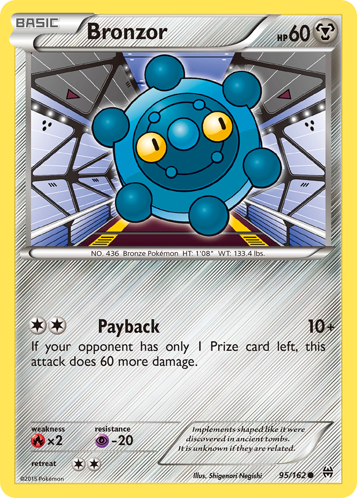 Bronzor (95/162) [XY: BREAKthrough] | Nerdhalla Games