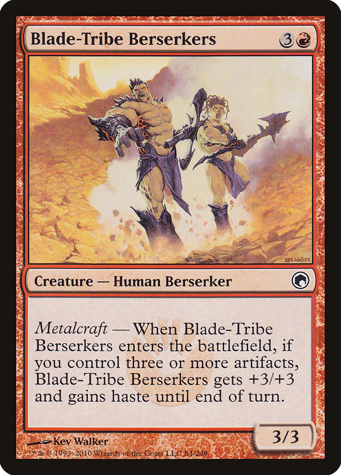 Blade-Tribe Berserkers [Scars of Mirrodin] | Nerdhalla Games