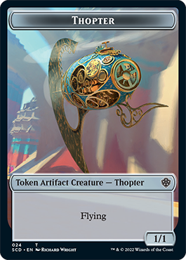 Elephant // Thopter Double-Sided Token [Starter Commander Decks] | Nerdhalla Games