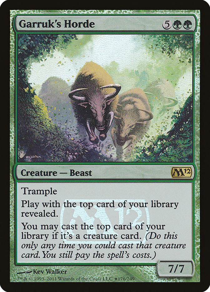 Garruk's Horde [Magic 2012 Prerelease Promos] | Nerdhalla Games