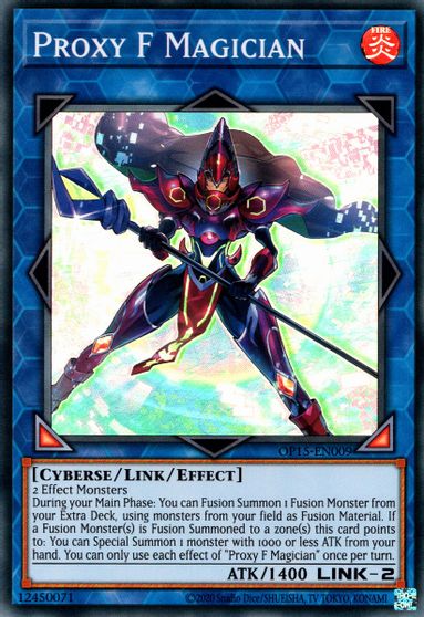 Proxy F Magician [OP15-EN009] Super Rare | Nerdhalla Games