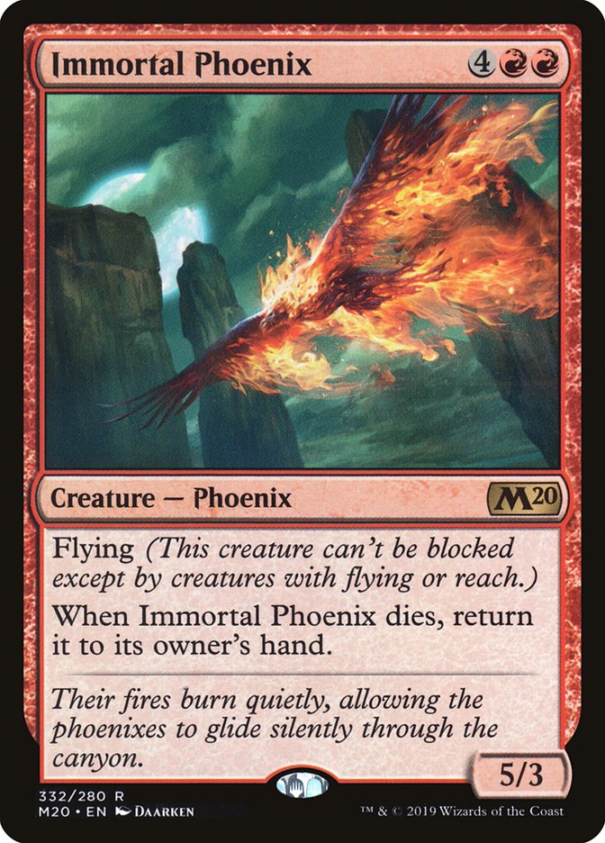 Immortal Phoenix [Core Set 2020] | Nerdhalla Games