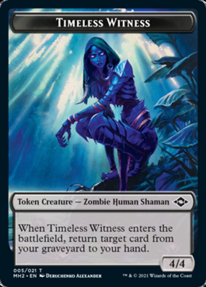 Timeless Witness Token [Modern Horizons 2 Tokens] | Nerdhalla Games